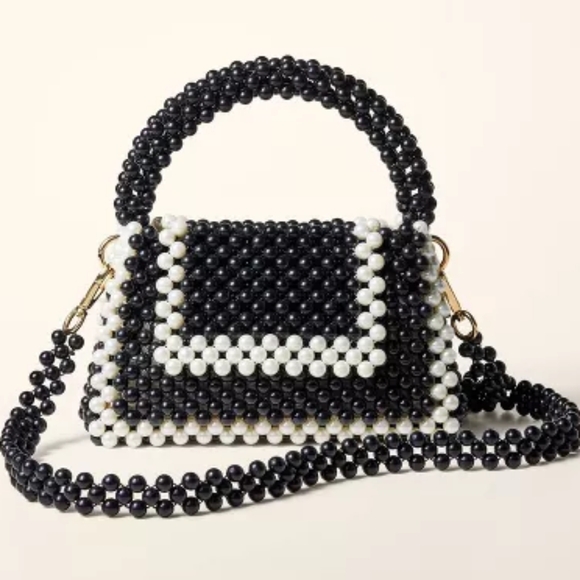 kate spade Handbags - New Kate Spade Beaded Handbag Clutch Bag Crossbody Colorblock Wristlet Target